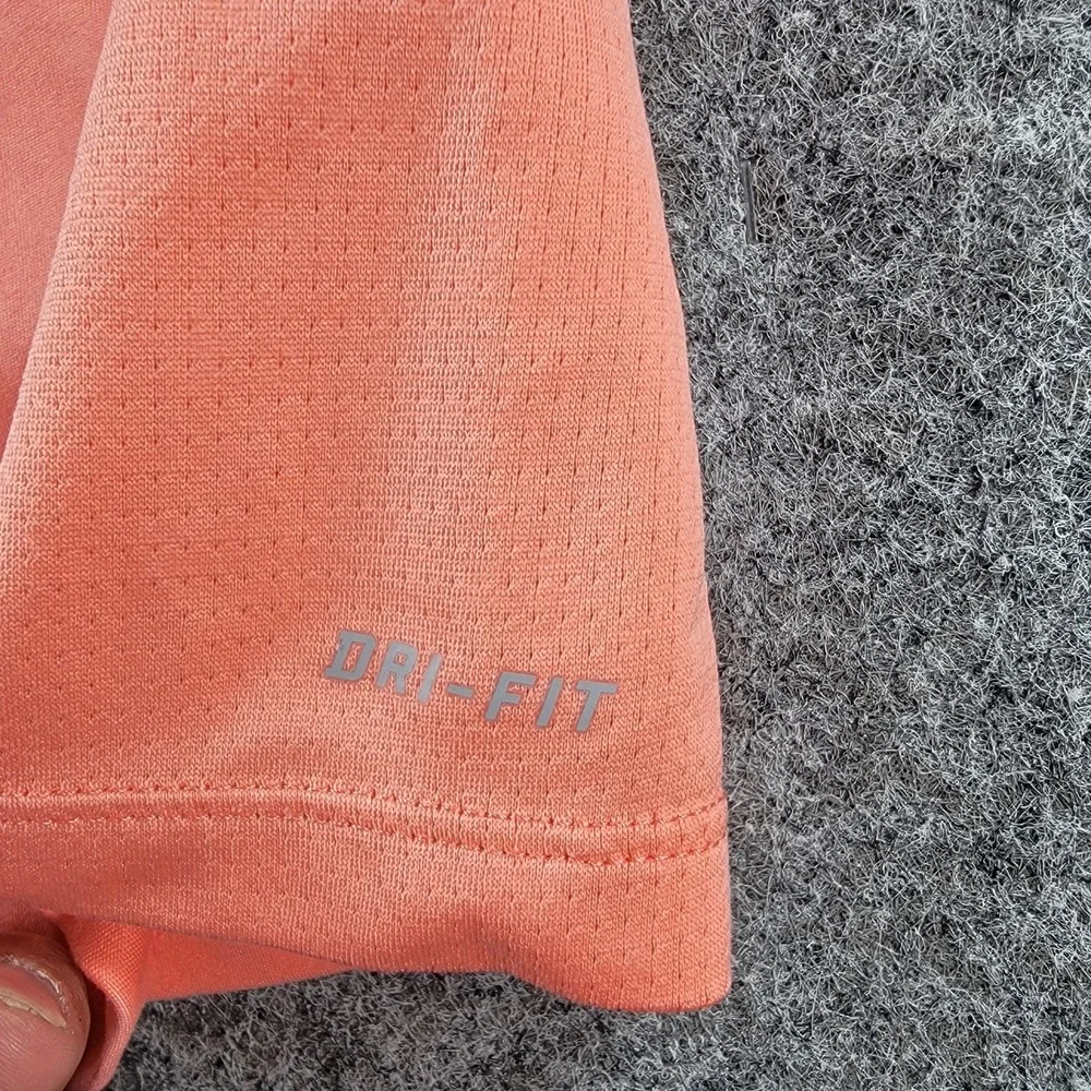 Nike Running Dri-Fit Racerback Tank Top Womens S Coral Lightweight Activewear